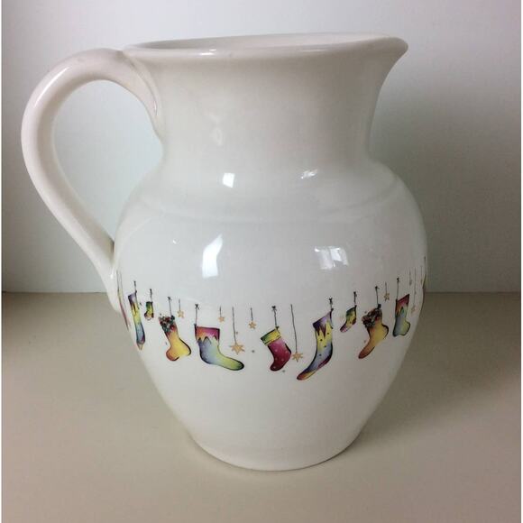 Rosanna Twas the Night Before Christmas Pitcher - Picture 1 of 7